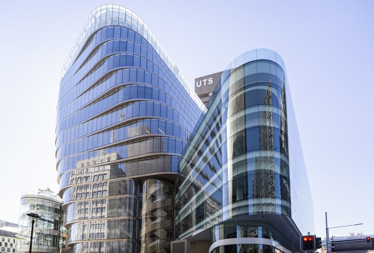 University of Technology Sydney campus by day