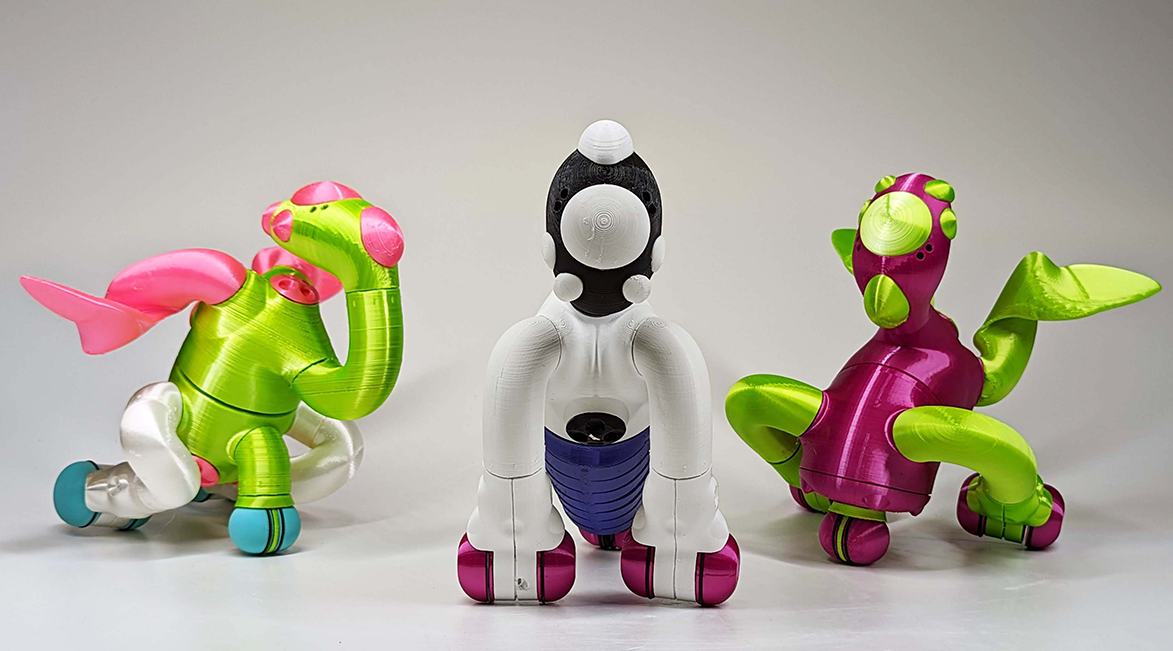 Bryan Lim Polypod Expandable Design based STEM toy-3D printed