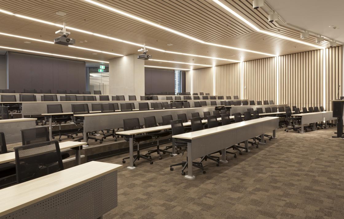 Lecture Theatre Located in the Broadway Building