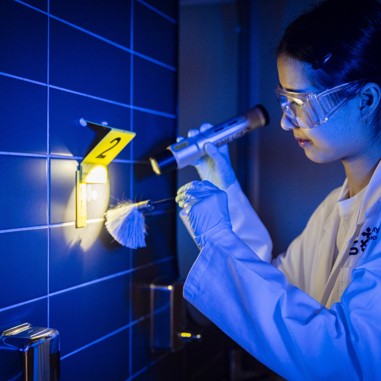 Forensic Science, Crime Scene Lab