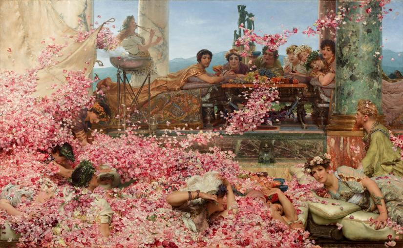 The Roses of Heliogabalus, a painting by Sir Lawrence Alma-Tadema