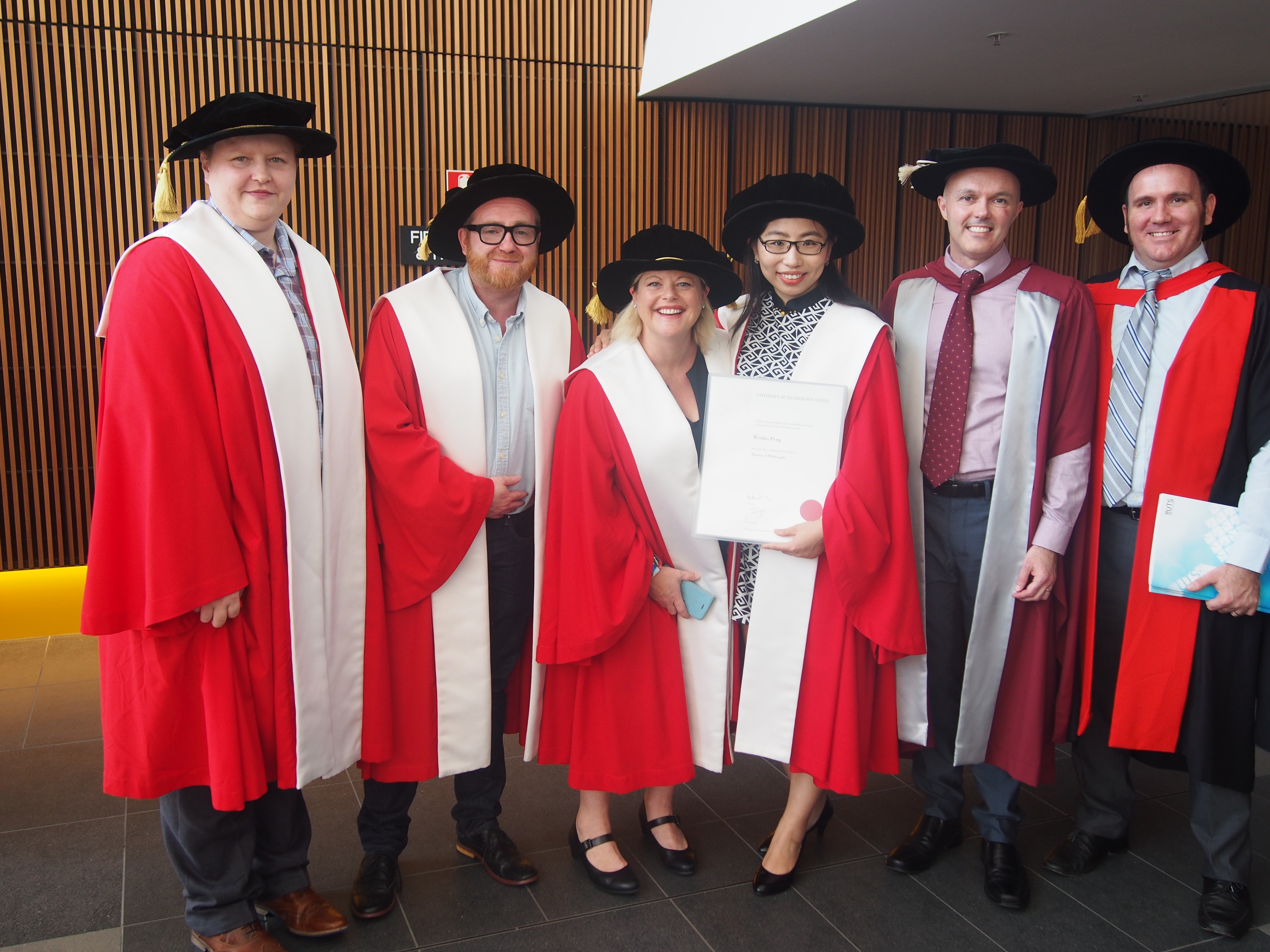 Awardwinning PhD student graduates University of Technology Sydney