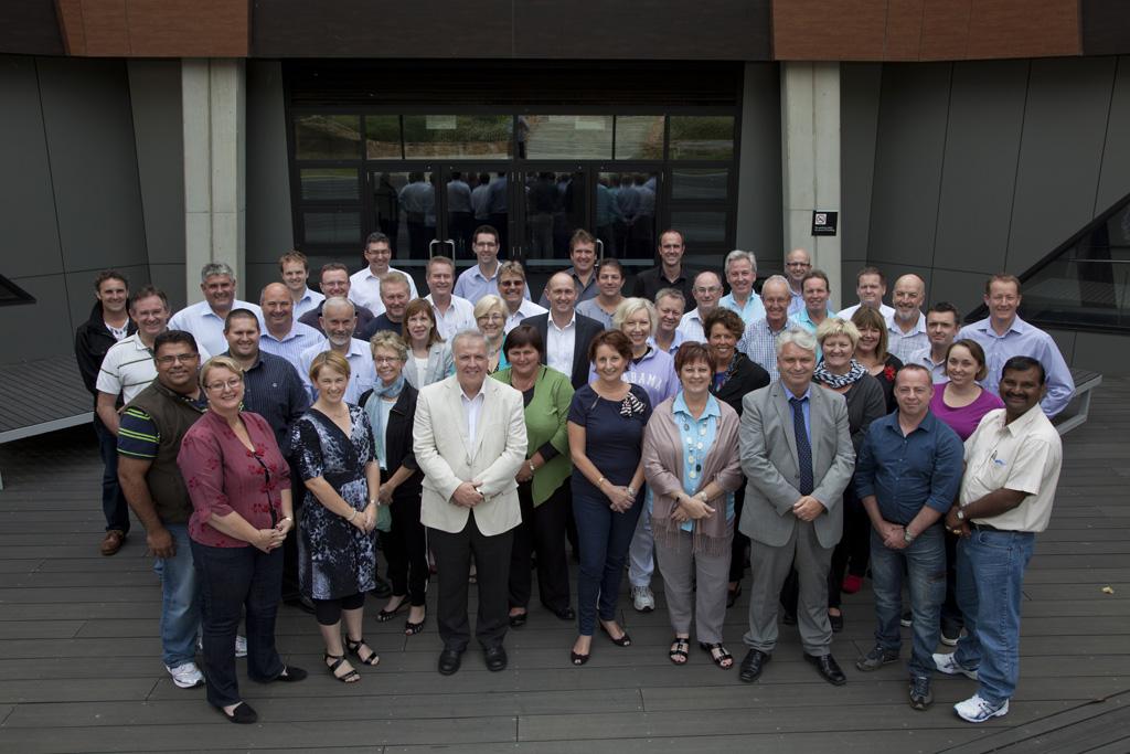 Cohort of local government leaders at the ACELG-ANZSOG Excellence in Local Government Leadership Program