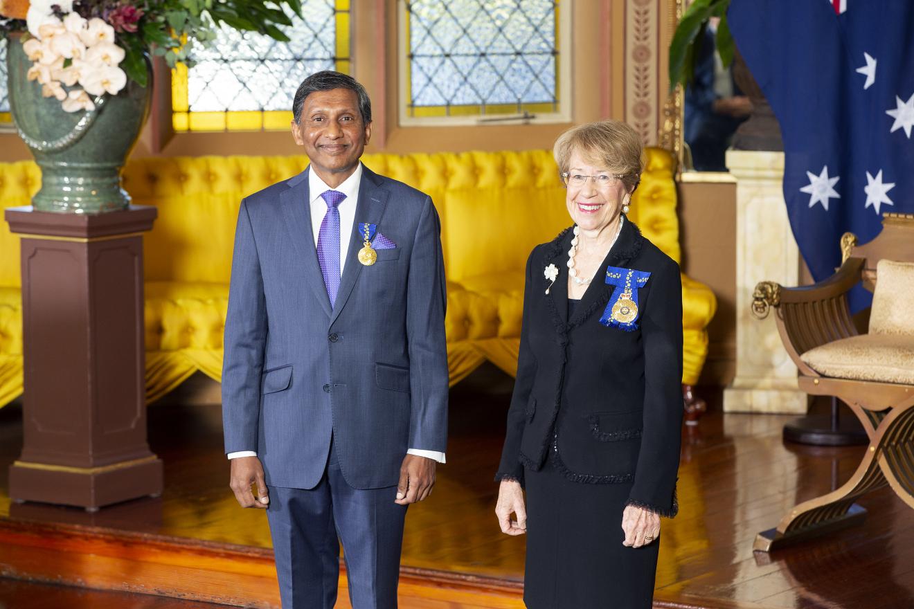 Prof BI in the Order of Australia Award Ceremony