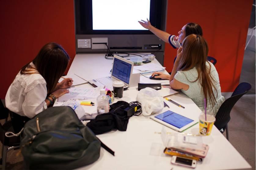 Building 6 group study spaces