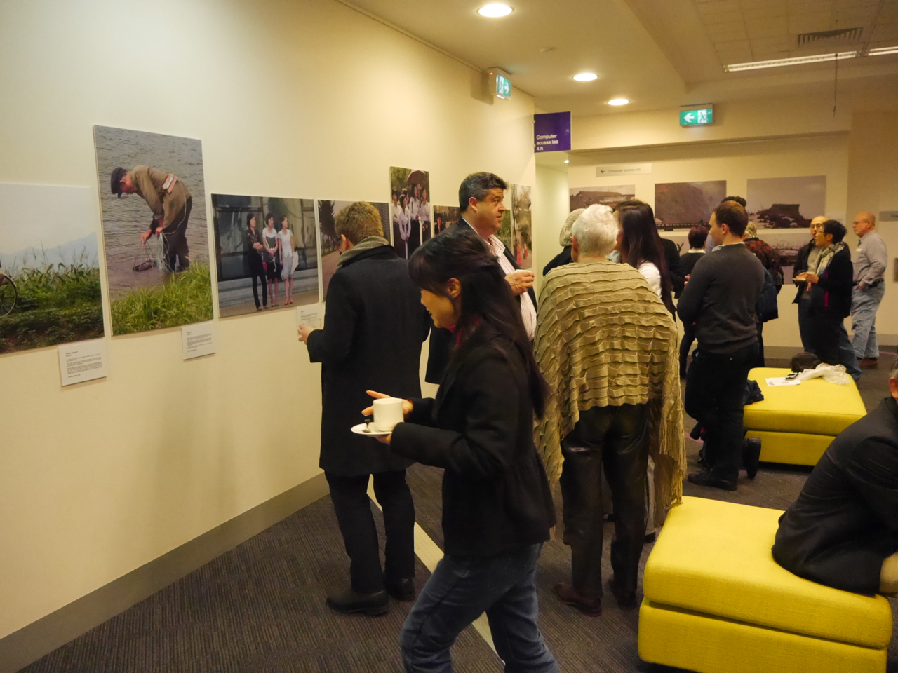 North Korea Exhibition Opening