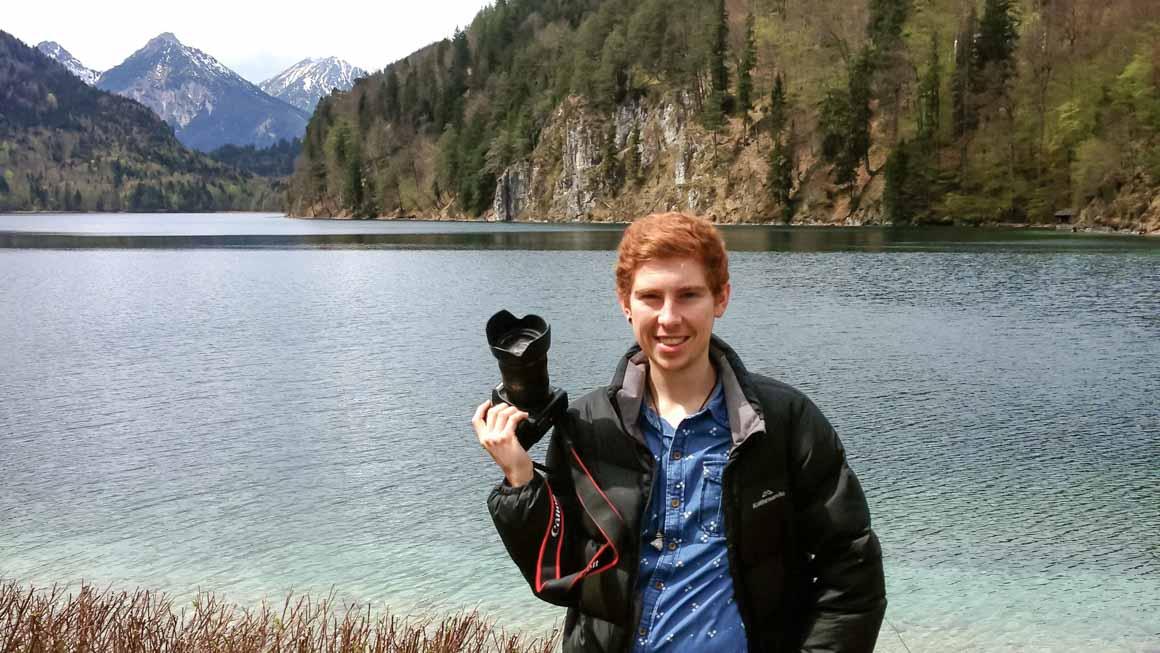 Thomas Grainger in Germany on In-Country Study as part of his International Studies combined degree