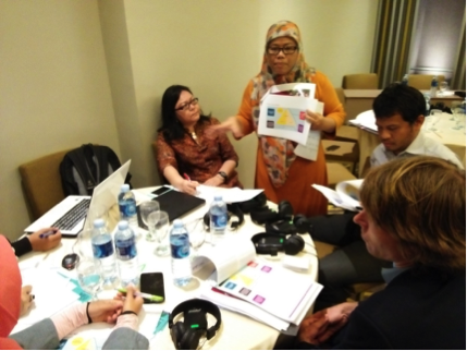 Workshop with Indonesian WASH practitioners