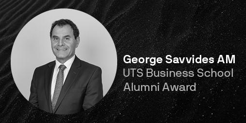George Savvides AM - 2020 UTS Alumni Award (Business)