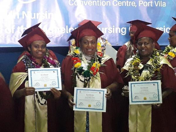Nursing Grads Vanuatu