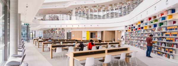 Inside UTS Library located in building 2