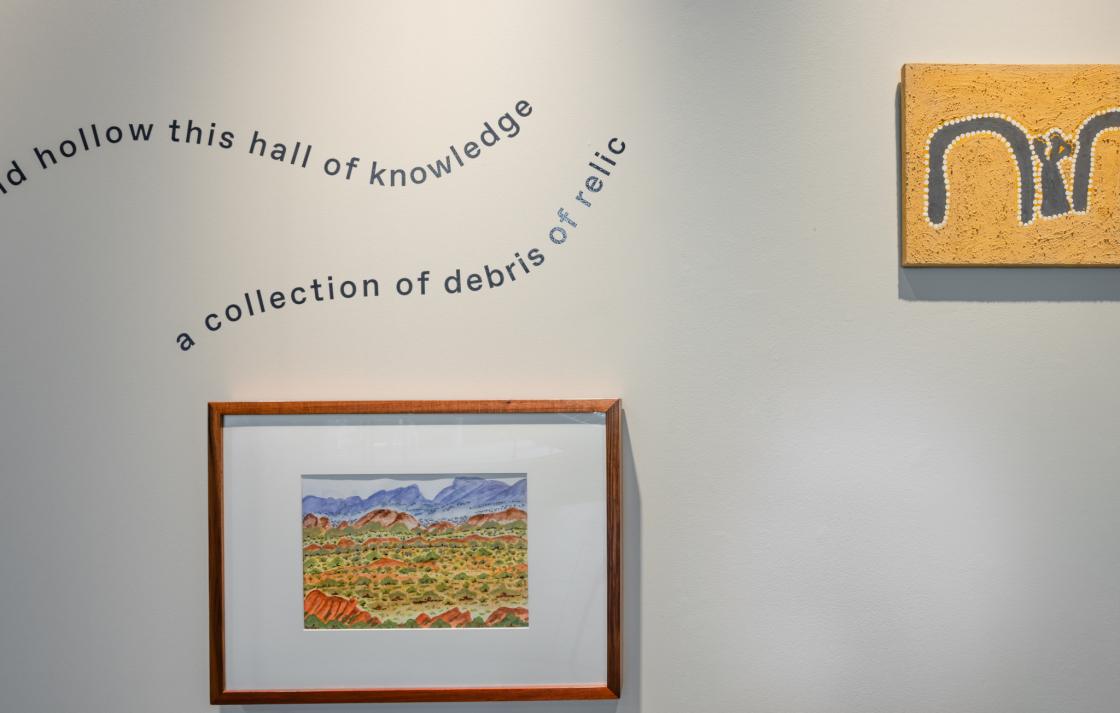 Installation view of UTS Gallery
