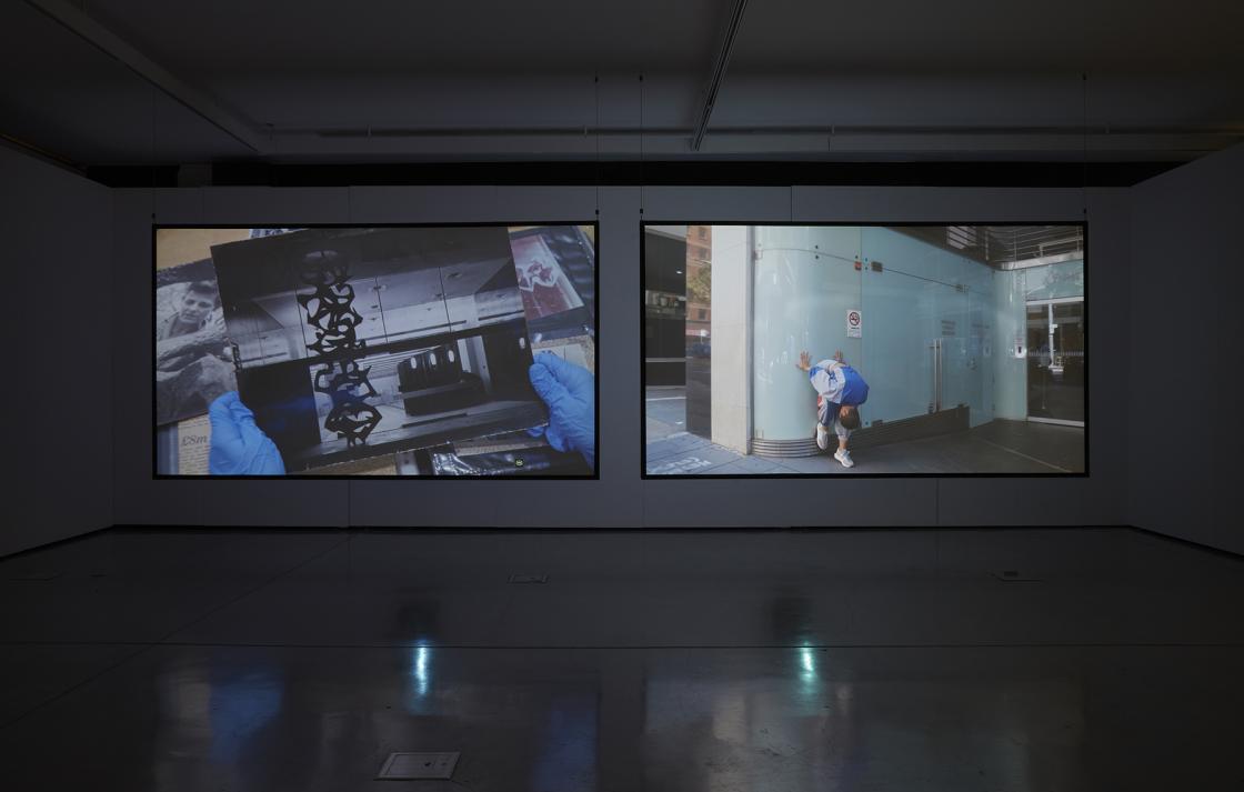 An installation view of UTS Gallery