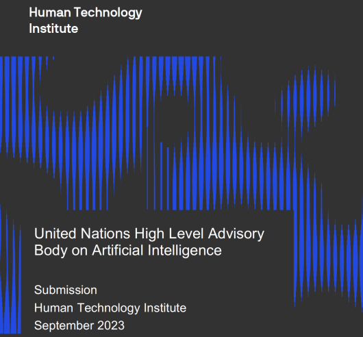 HTI Submission to the UN High Level AI Advisory Body, September 2023