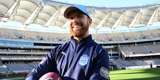 Tom Lovell worked with the NSW Blues across five State of Origin series 2019-2023