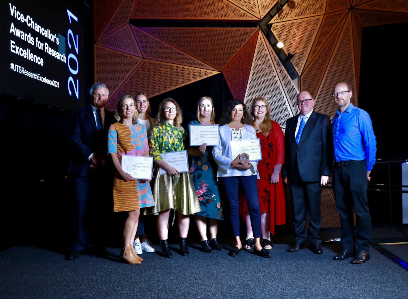 UTS research awards participants