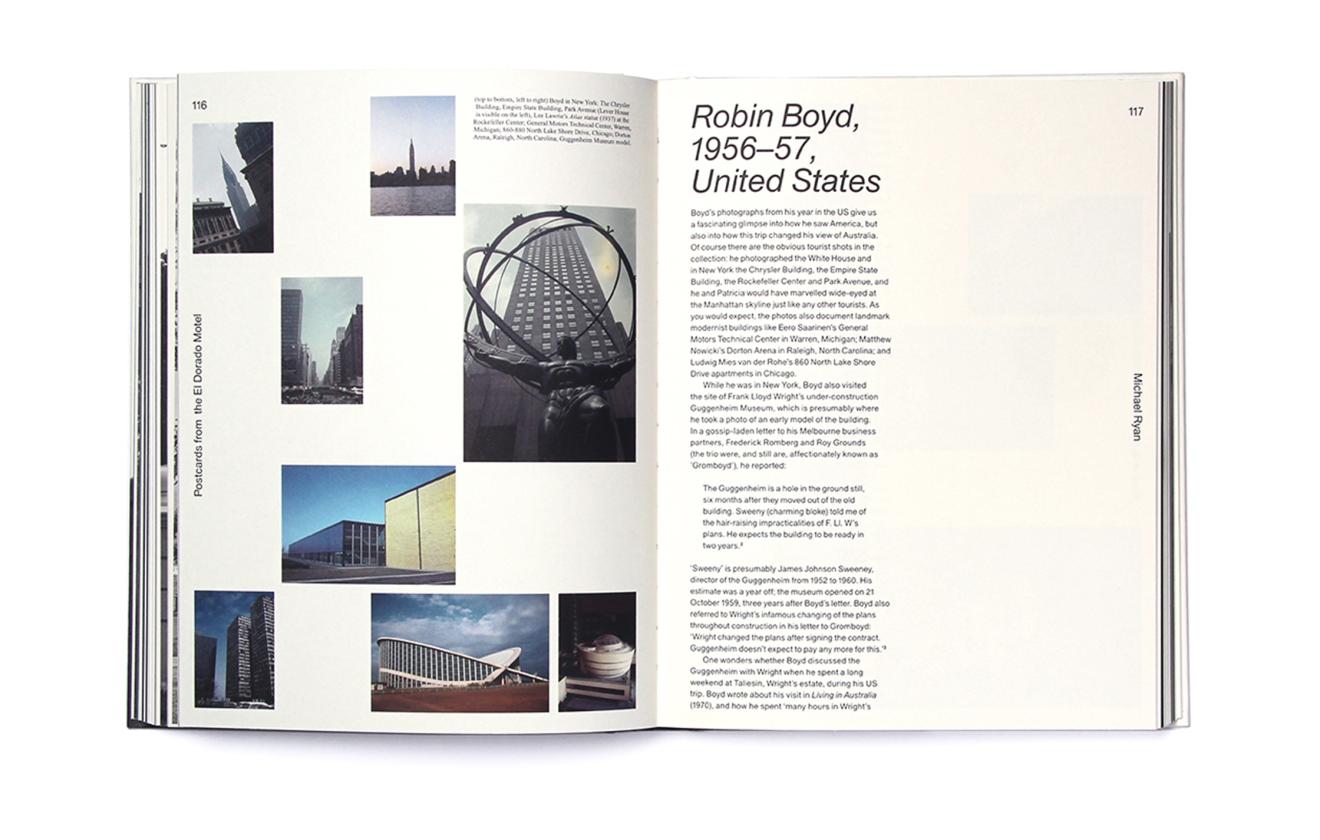 Internal page spread: After the Australian Ugliness. Robin Boyd, 1956-57, United States