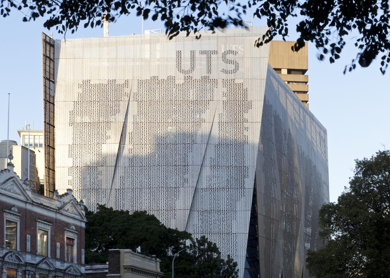 UTS Building 11, exterior by day