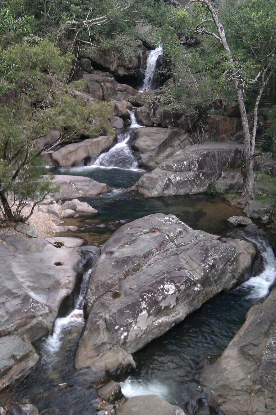 View of Little Crystal Creek in Paluma Range National Park