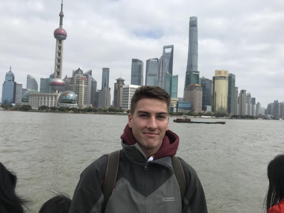 Photo of Morgan in China