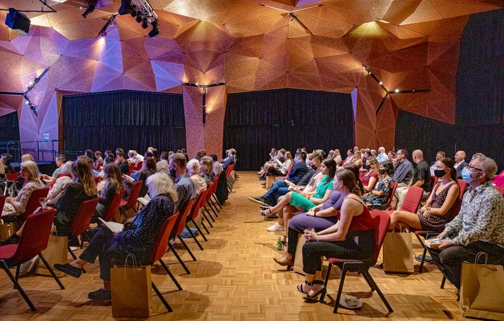 Audience in the Great Hall