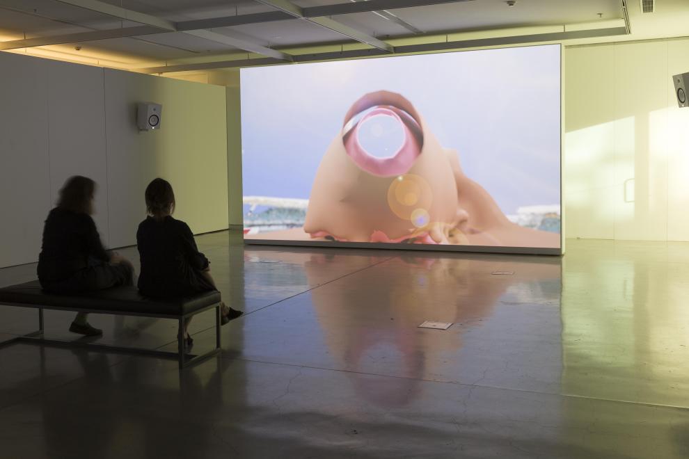 Baden Pailthorpe, Clanger, installation view, UTS Gallery, 2018. Photo: Jessica Maurer. 