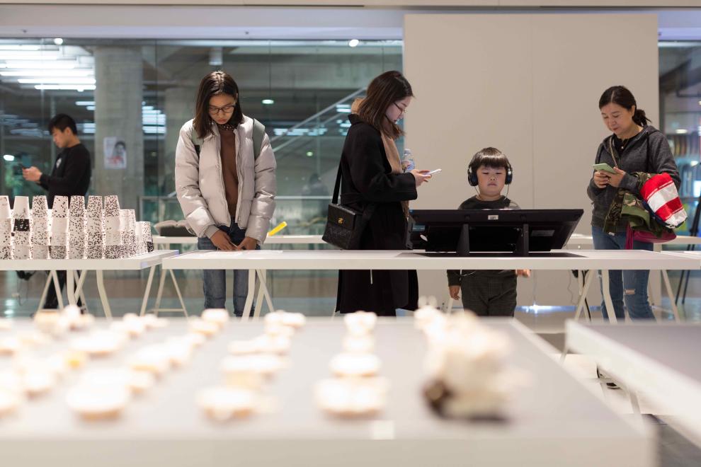 Hello World: Code and Design (Installation view), curated by Aaron Seymour, UTS Gallery, 24 July—14 September 2018. Photo: Jessica Maurer Photography. 