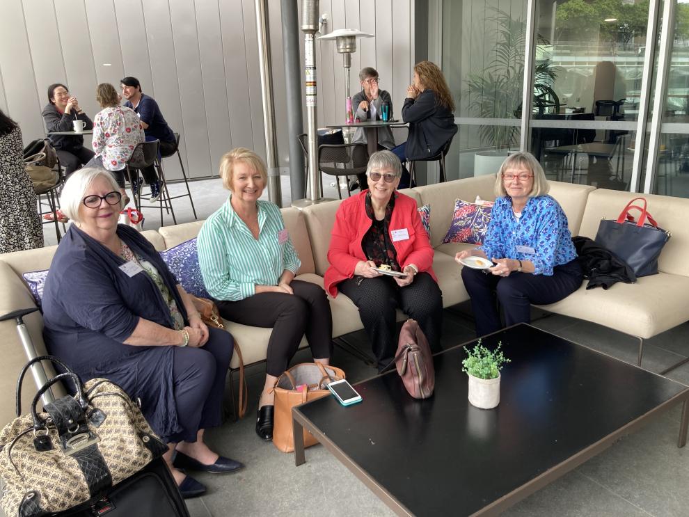 Kathy Rushton, Joanne Rossbridge, Bev Derewianka and Gill Pennington