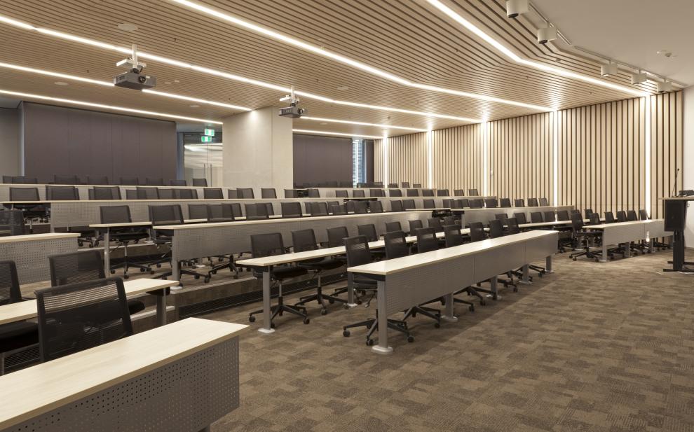 Lecture Theatre Located in the Broadway Building