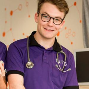 Image of Ethan Watters, undergraduate nursing student