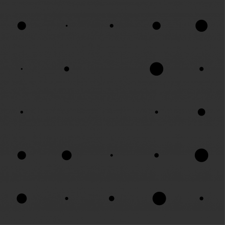 section tile of black circles