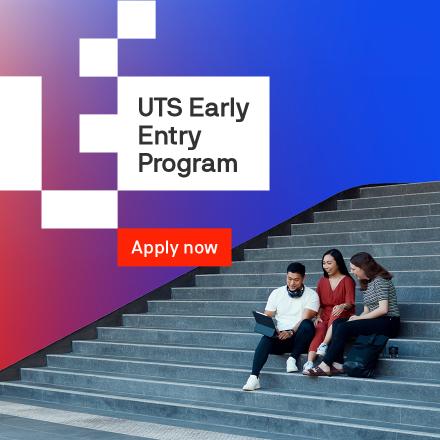 UTS Early Entry program - Apply Now