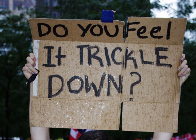 trickle down poster