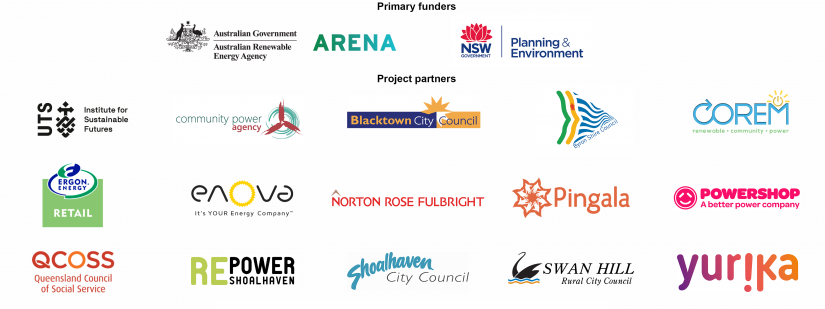 Solar gardens partner logos