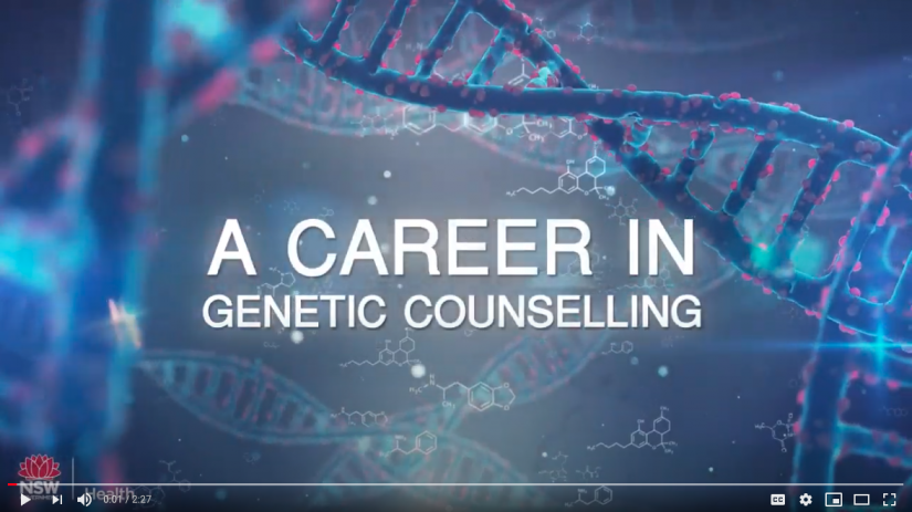 Video thumbnail image - A Career in Genetic Counselling