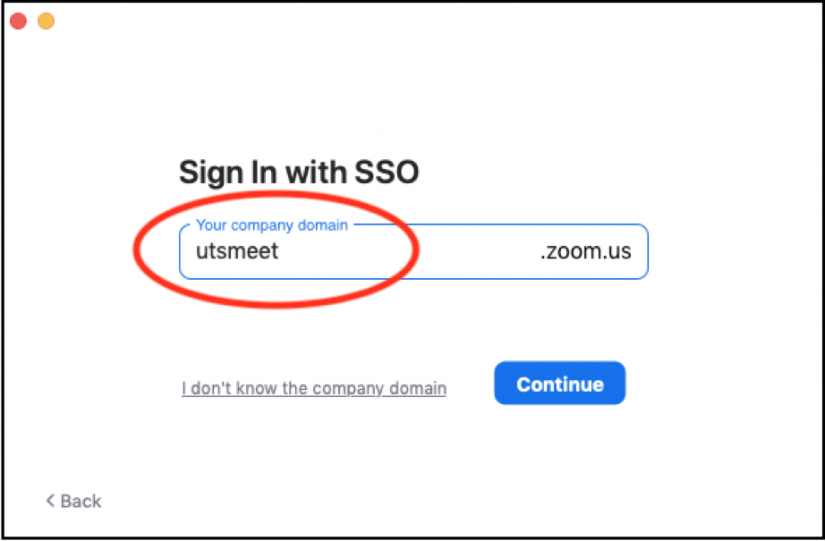 zoom sign in with sso not working