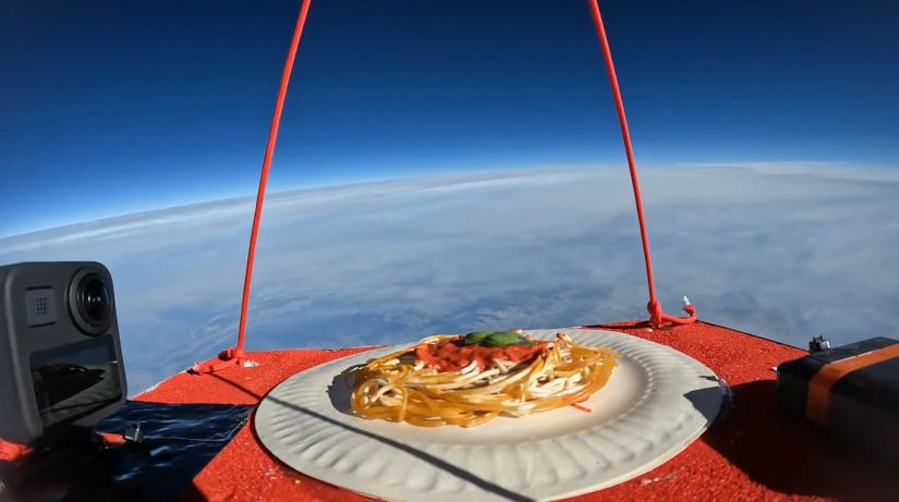 Spaghetti in space
