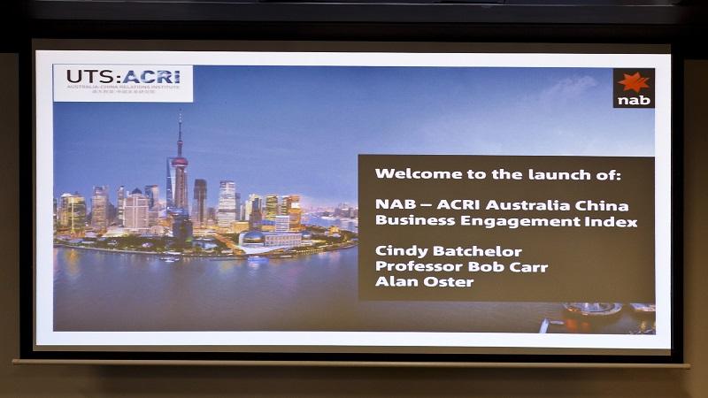 Launch of NAB-ACRI Australia-China Business Engagement Index