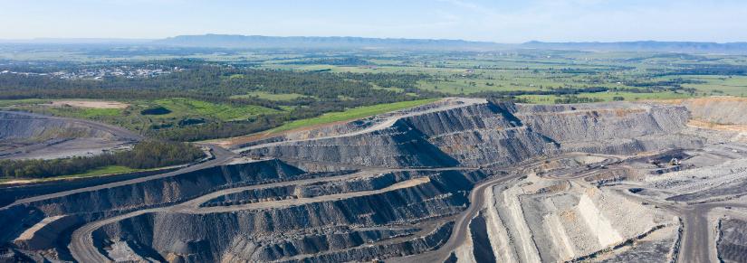 Open cut mine in the Hunter Valley. Image: Adobe Stock