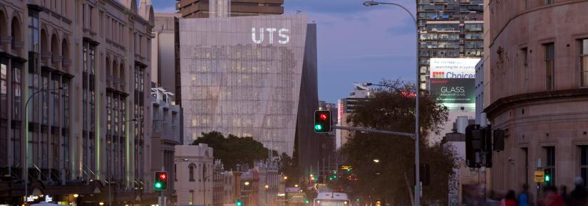 UTS Faculty of Engineering and Technology building on UTS campus.