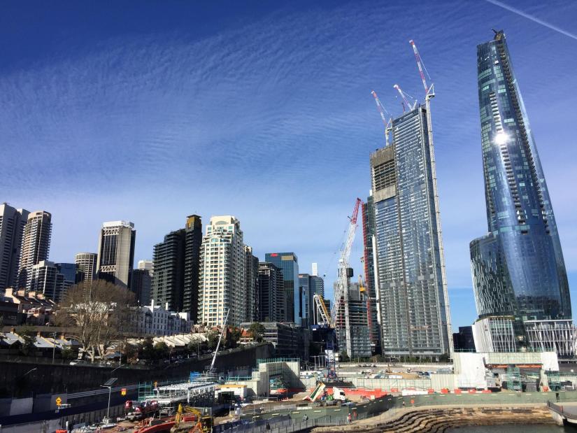 Buildings at Barangaroo