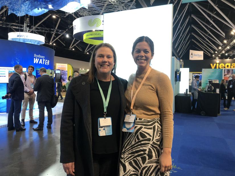 Image of Alex Butler and Rachel Watson at OzWater'23