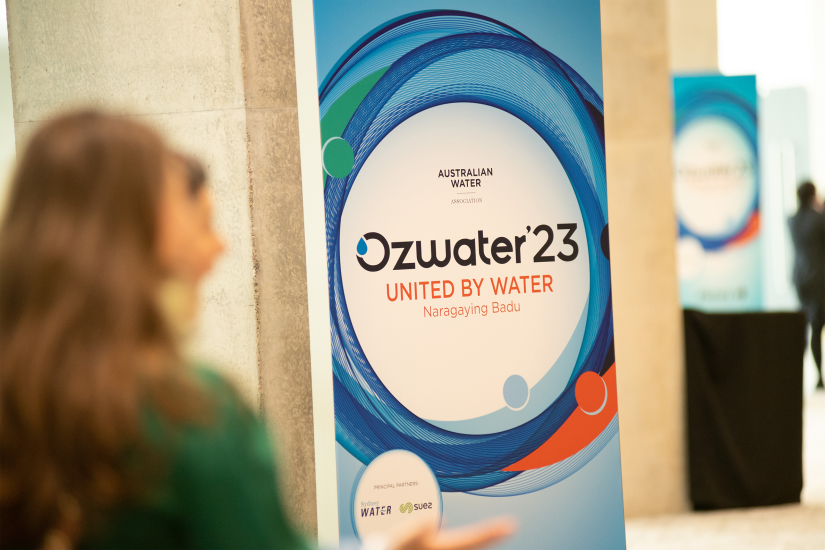 Banner image of OzWater'23 conference