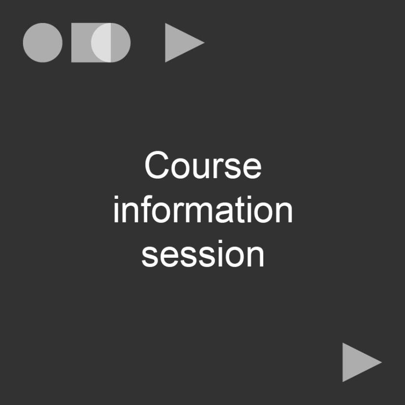 Course information session