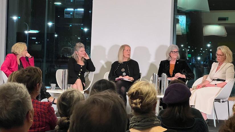 Panel discussion - Verity Firth, Terese Edwards, Anne Summers, Sam Mostyn and Laura Tingle
