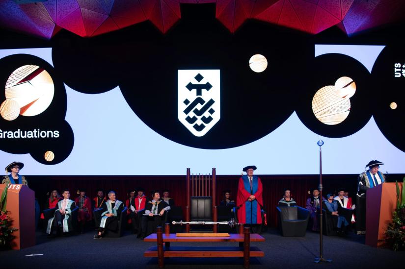 UTS graduation ceremony in the Great Hall