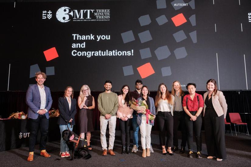 UTS 3 Minute Thesis Finalists 2023