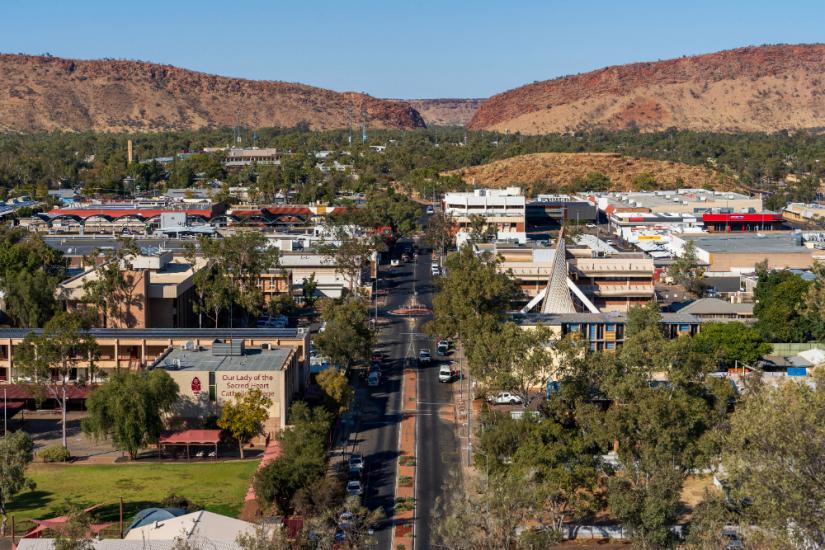 Alice Springs town centre 