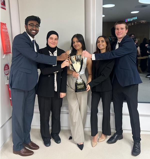 Arya Lohar UTS Consulting Club winners