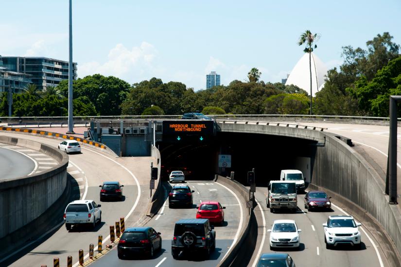 traffic, Sydney tunnel